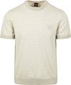 BOSS Knitted T-shirt Kanache Greige  50538267-272 order online | Suitable