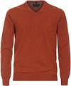 Casa Moda Pull Col-V Orange 004430-465 commander en ligne | Suitable