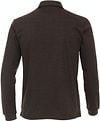 Casa Moda Polo LS Bruin Product / Achterkant