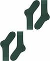 Falke Happy Sokken 2-Pack Donkergroen Product