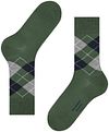 Burlington Manchester Socks Checkered Green 7982 Product