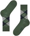 Burlington Manchester Socken Kariert Grün 7982 Product