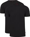 Levi's T-shirt Round Neck Black 2-Pack 905055001-884
