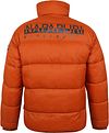 Napapijri Jacket Suomi Orange Product / Achterkant