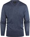 Steppin' Out Pullover V-Neck Merino Wool Indigo Blue SM1201.0002-2300 order online | Suitable