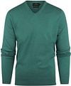 Steppin' Out Trui Cotton Cashmere V-hals Medium Groen SM1201.0001-5002 kopen | Suitable