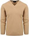 Suitable Pullover Wool V-Neck Beige order online | LMBS-V-23 kl 64419 Sand beige | Suitable Spain