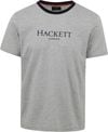Hackett T-Shirt Logo Grau
