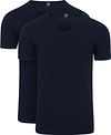 Alan Red T-Shirt Oklahoma Stretch Marine (Lot de 2) commander en ligne | 6681/2P/06 Oklahoma T-shirt Navy | Suitable Luxembourg