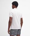 Barbour Polo Shirt Beige Model / Achterkant