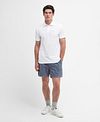 Barbour Polo Shirt White Model / Voorkant