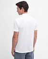 Barbour Polo Shirt White Model / Achterkant