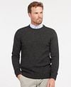 Barbour Pullover Lambswool Black Model / Voorkant