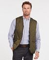 Barbour Waistcoat Polarquilt Green Model / Voorkant
