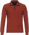 Casa Moda Halfzip Sweater Structure Red 434104800-464 order online | Suitable