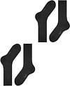 Falke Happy Socks 2 Pair Dark Grey Melange Product