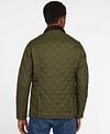 Barbour Heritage Liddesdale Quilted Jacket Green Model / Achterkant