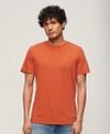 Superdry Slub T-Shirt Melange Orange Model / Voorkant