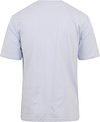 Marc O'Polo T-Shirt Logo Light Blue  Product / Achterkant