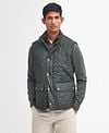 Barbour New Lowerdale Gilet Sage Green Model / Voorkant