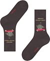 Burlington Socks Merry X-Mas Brown Product / Detail