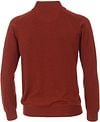Casa Moda Pullover Zip Brique Product / Achterkant