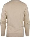 Steppin' Out Pullover Cashmere V-Neck Ecru Product / Achterkant
