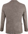Suitable Prestige Blazer Tollegno Woolmix Brown Product / Achterkant