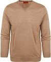 Suitable Pullover V-Hals Wol Beige MRI-V-23 M75575 kopen | Suitable