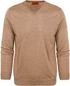 Suitable Pullover V-Neck Wool Beige MRI-V-23 M75575 order online | Suitable