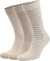 Suitable Socks 3-Pack Print Ecru SO-BIOCOTTON-3P-23-04 beige order online | Suitable