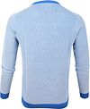 Suitable Katoen Pullover Thomas Blauw Product / Achterkant