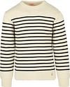 Armor-Lux Molène Pullover Wolle gestreift Ecru 70094-395 kaufen | Suitable