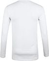 Garage Basic Longsleeve T-Shirt Stretch White Product / Achterkant