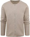 KnowledgeCotton Apparel Strickjacken-Muster Navy 1080009-1074 Nature Melange kaufen | Suitable