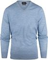 Steppin' Out Pullover V-Neck Merino Wool Sky Blue SM1201.0002-2005 order online | Suitable