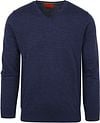 Suitable Pullover V-Hals Merino Kobalt Blauw SPE22305AR11ST-267 kopen | Suitable