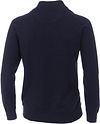 Casa Moda Strickjacke Zip Dunkelblau Product / Achterkant