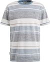 Cast Iron Blue Knitted Stripes T-shirt CTSS2503567-5134 order online | Suitable
