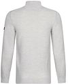 Cavallaro Merino Half-Zip Light Grey Product / Achterkant