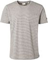 No Excess T-Shirt Stripe Melange Off-White 19350221SN-011 order online | Suitable
