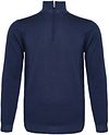 R2 Half Zip Pullover Merino Wool Navy order online | 126.ZIP.001-010 | Suitable Italy