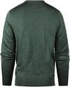 Steppin' Out Pullover V-Neck Merino Wool Sage Green Product / Achterkant