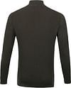 Suitable George Pullover Half Zip Dark Green Product / Achterkant