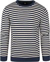 Suitable Pull Col-O Rayures Bleu commander en ligne | SPE22105ST04ST-267 | Suitable Luxembourg