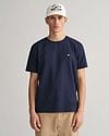 Gant T-shirt Shield Logo Navy Model / Voorkant