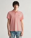 Gant Shield Piqué Polo Shirt Pink Model / Voorkant