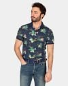 NZA Poloshirt Nivalus Navy Model / Voorkant