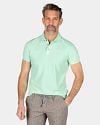 NZA Polo Shirt Tukituki Teal Green Model / Voorkant