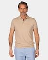 NZA Polo Peter Dessert Sand Model / Voorkant